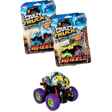 Monster Dino Friction Jeep 10cm